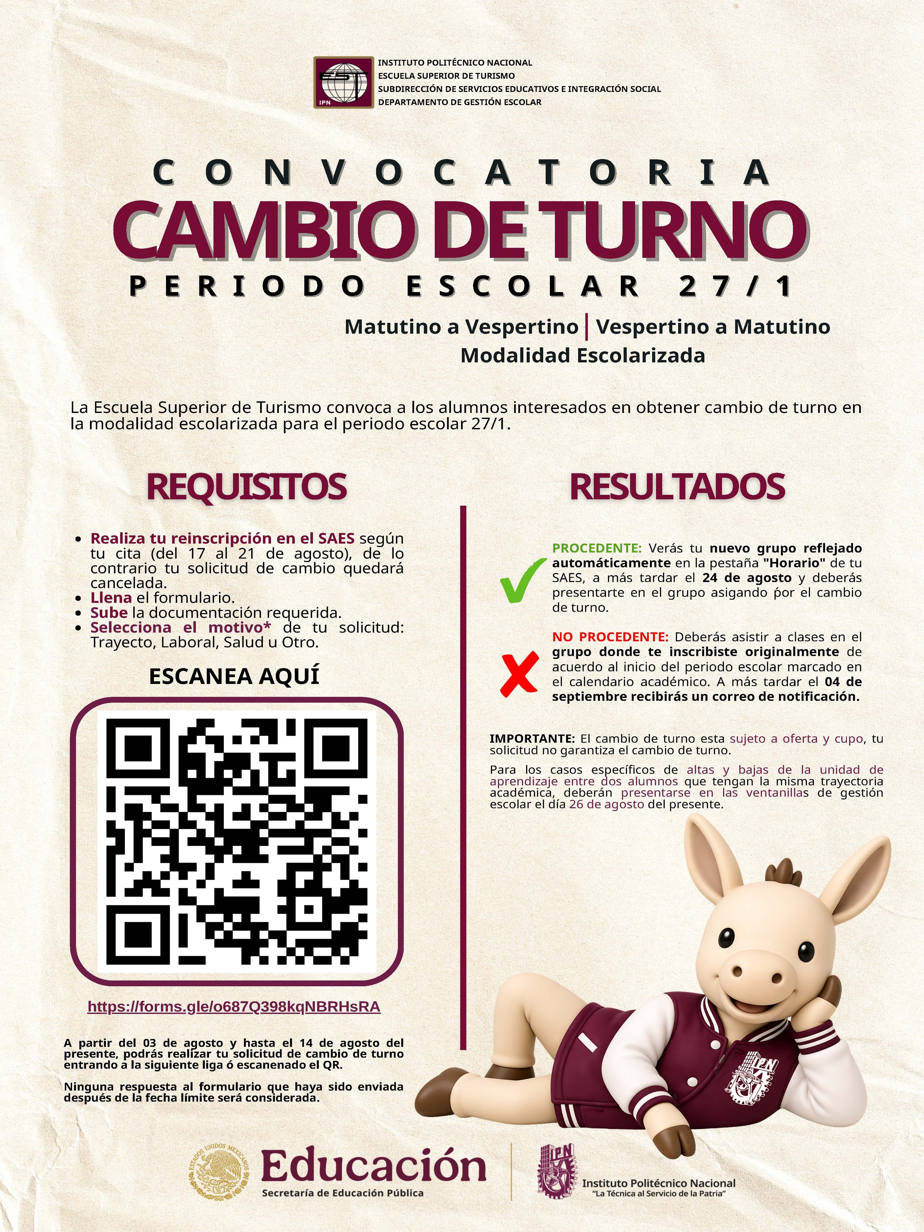 Cambio de turno